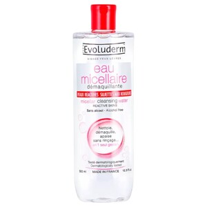 Evoluderm Micellaire Water For Reactive Skin 500Ml