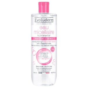 Evoluderm Micellaire Water Dry & Sensitive Skin 500Ml