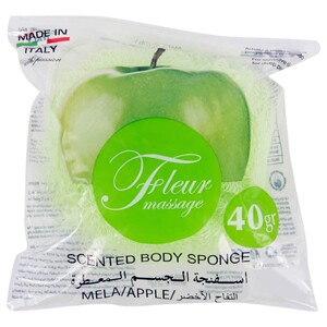 Zeca Sponge Bath Perfumed Apple 40G