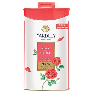 Yardley Perfumed Talc Royal Red Rose 250G