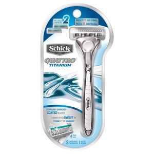Schick Razor Quattro Titanium Kit