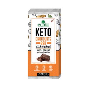 eQuia Keto Chocolate Bar With Peanut 20G