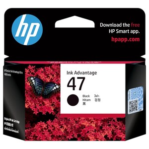 Hp Ink Cartridge 47 Black