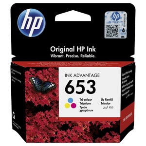 Hp Ink Cartridge 653 Color