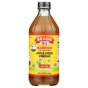 Bragg Apple Cider Vinegar Citrus Ginger Organic 473Ml