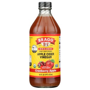 Bragg Apple Cider Vinegar Cranberry Apple Organic 473Ml