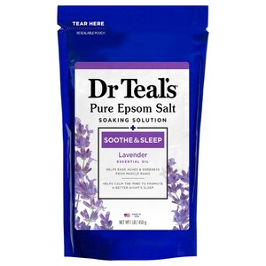 Dr Teal's Pure Epsom Bath Salt Lavender 450G