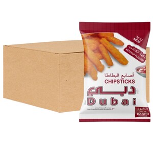 Dubai Potato Chipsticks Mino Ketchup 25G X12
