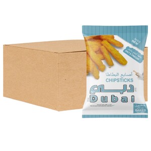 Dubai Chipsticks Salt & Vinegar 25G X12