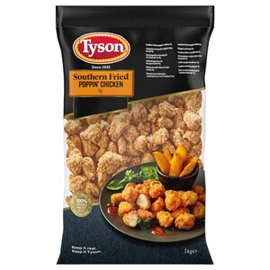 Tyson Southern Fried Poppin' Chicken 1Kg