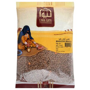 Liwa Gate Masoor Whole 1Kg