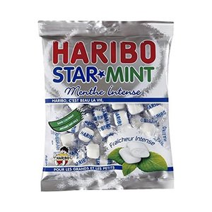 Haribo Jelly Star Mint Bag 100G