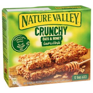 Nature Valley Crunchy Bars Oats & Honey 42G X6