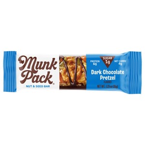 Munk Pack Nut & Seed Bar Dark Chocolate Pretzel 35G