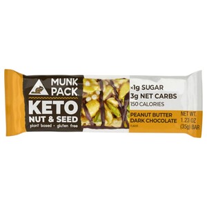 Munk Pack Nut & Seed Bar Dark Chocolate Peanut Butter 35G