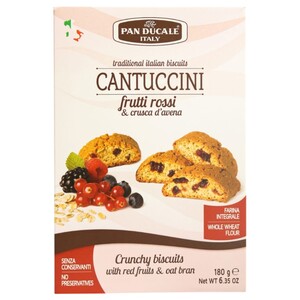 Pan Ducale Ciastka Cantuccini Czerwone Owoce 180G