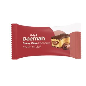 Deemah Curvy Cake Chcocolate 45G