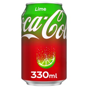 Coca Cola Soft Drink Lime Can 330Ml