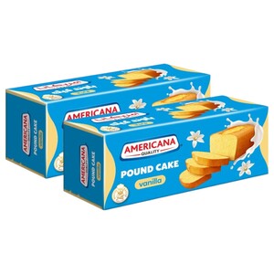 Americana Pound Cake Vanilla 230G X2