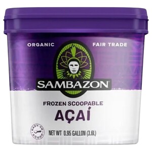 Sambazon Acai Berry Sorbet Organic 3.6L