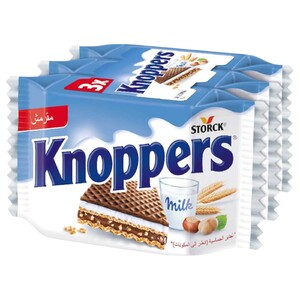 Knoppers Wafer With Milk And Hazelnuts 25G X3