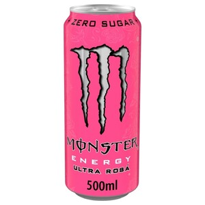 Monster Energy Drink Ultra Rosa Zero Sugar 500Ml