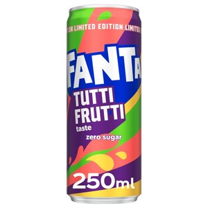 Fanta Soft Drink Tutti Frutti Sugar Free 250Ml