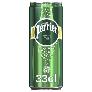 Perrier Sparkling Water Can 33Cl