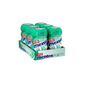 Mentos Gum Pure Fresh Spearmint 87.5G X 6