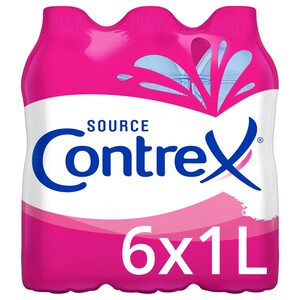 Contrex Natural Mineral Water 1L X6