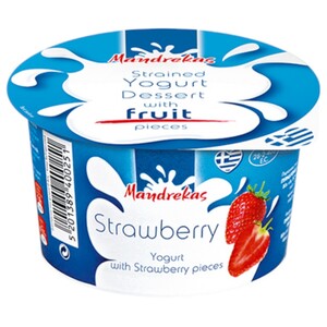 Mandrekas Greek Yogurt Strawberry 150G