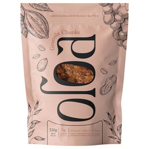Oloa Granola Chunks Dark Chocolate Peanut Butter 330G