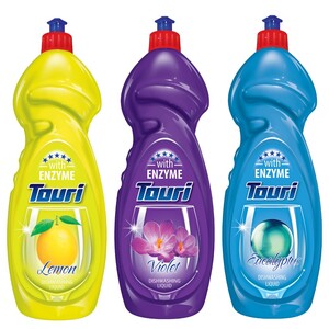 Touri Dishwashing Liquid Assorted 3 Pieces 600Ml