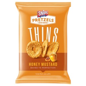 Snips Pretzels Thins Honey Mustard 170G