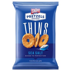 Snips Pretzels Thins Sea Salt 180G