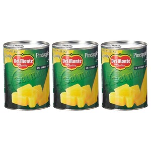 Del Monte Pineapple Chunks In Syrup 570G X3
