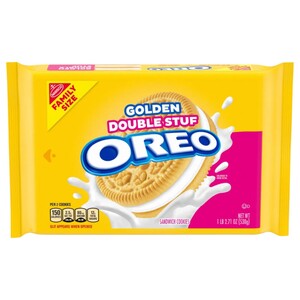 Nabisco Oreo Golden Double Stuff 530G