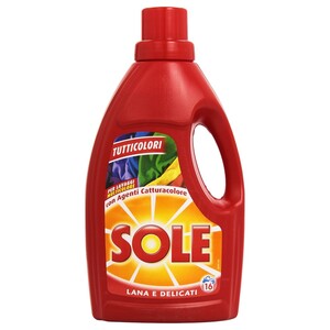 Sole Liquid Detergent Delicato Tutticolori 1L