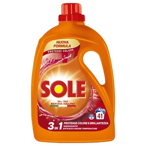 Sole Liquid Laundry Detergent Proteggi Colore 3In1 41 Washes