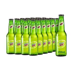 Mountain Dew Carbonated Soft Drink Nrb Glass Bottle 250 Ml 24 Pcs