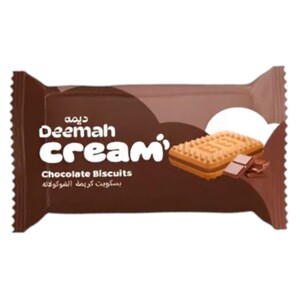 Deemah Cream Biscuits Chocolate 25G