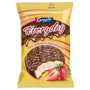 Karmela Everyday Biscuit With Strawberry Marshmallow 30G