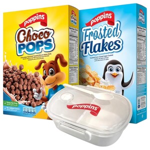 Poppins Frosted Flakes & Choco Pops With Gift