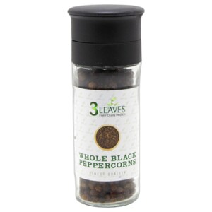 3 Leaves Whole Black Peppercorns 45G