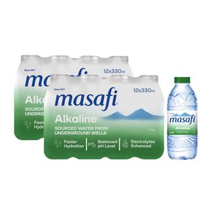 Masafi Alkalife Natural Water 330 Ml 24 Pcs