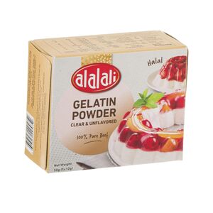 Al Alali Gelatin Jelly Unflavoured 50G