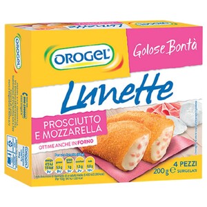 Orogel Lunette Mozzarella & Ham 200G