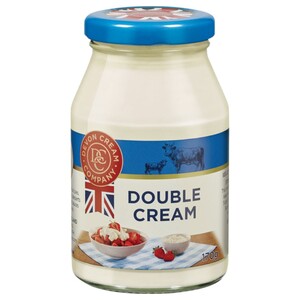 Devon Cream Company Double Cream Pasteurized Cow Milk Cream 170G