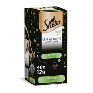 Sheba Cat Food Melty Tuna & Chicken 48 Gr X12