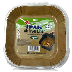 Ipak Air Fryer Liner Square 160X160cm 50 Pieces